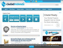 Tablet Screenshot of ciudadredonda.org